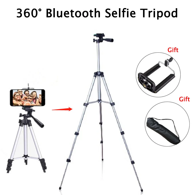 

New Arrival 3 in 1 Wireless Bluetooth Selfie Stick Mini Tripod Extendable Monopod Universal For iPhone 8 X 7 6s Plus For Samsung