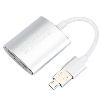 

Cardreader Aluminum Alloy USB 3.0 SD Card Reader For Micro SD/Micro DHC/Micro SDXC GD Drop Shipping Jan12