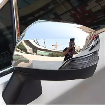 

ABS Chrome Rearview mirror cover Trim/Rearview mirror Decoration For Subaru Forester 2013-2018 Car styling