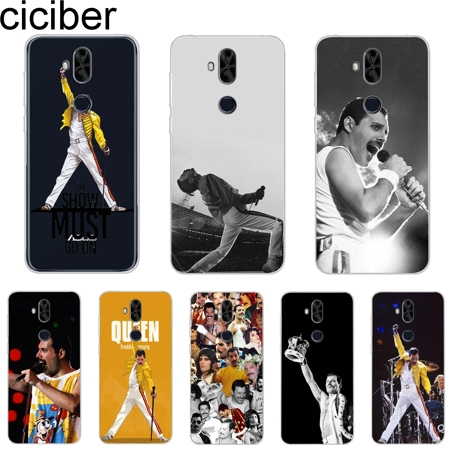 Ciciber для ASUS Zenfone Max Pro M1 ZB601KL ZB602KL Для ZenFone M2 ZB631KL ZB633KL чехол телефона мягкий TPU Freddie Mercury