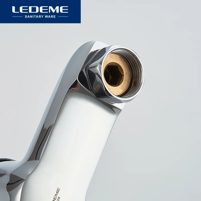 Preise LEDEME Bidet Armaturen Bad Wasserhahn Bidet Wc Sprayer Bidet Washer Mixer Dusche Bidet Doppel Schalter Heißen und Kalten Wasser L5249