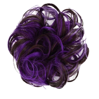 JOY& BEAUTY, синтетические бигуди, парик, слоеный бутон, эластичные резинки для волос, Галстуки для волос, высокотемпературные волоконные 14 видов цветов - Цвет: #1