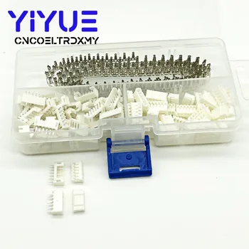 

400pcs/50sets PH2.0 6pin 2.0mm Pitch Terminal Kit / Housing / Pin Header JST Connector Wire Connectors Adaptor PH Kits