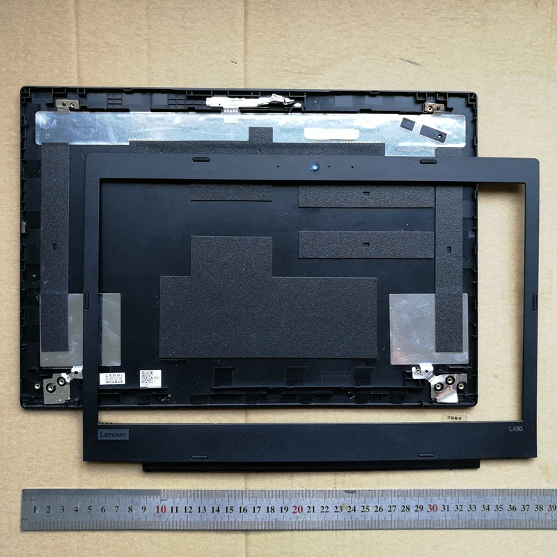 Ноутбук верхней крышке Нижняя крышка+ ЖК дисплей передняя рамка экрана для lenovo Thinkpad L480 L485
