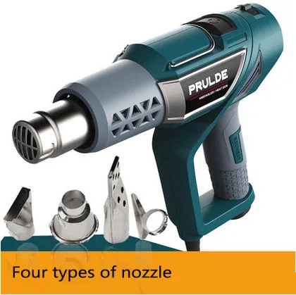 Industrial Heat Gun Plastic Welder Four Types of Nozzles Repair Tools |