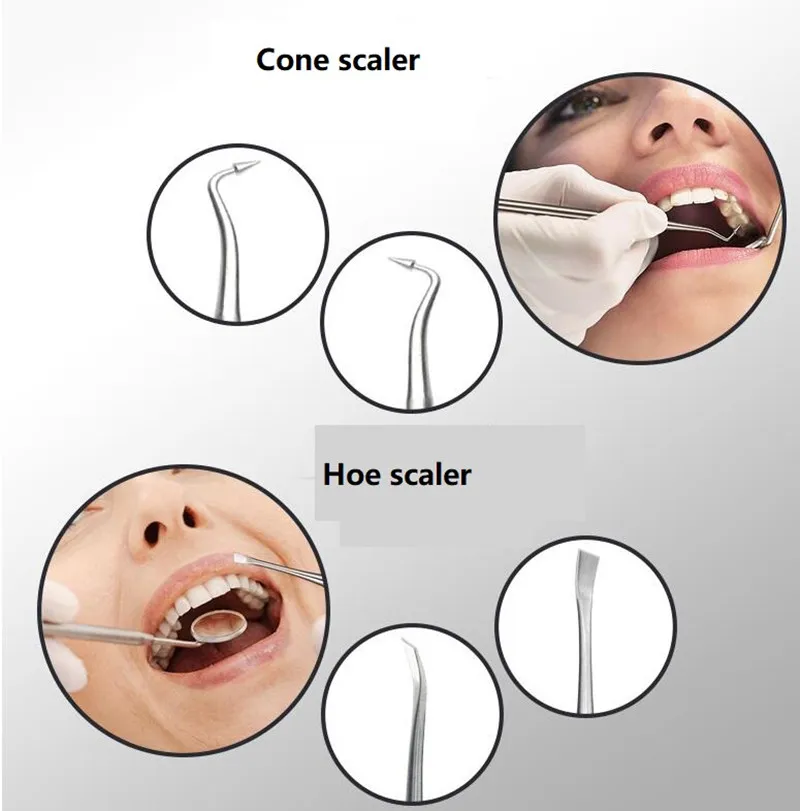 8 шт./компл. стоматологические инструменты для чистки зубов масштабирования из нержавеющей стали Dental Care Kit зубные зонд набор ключей