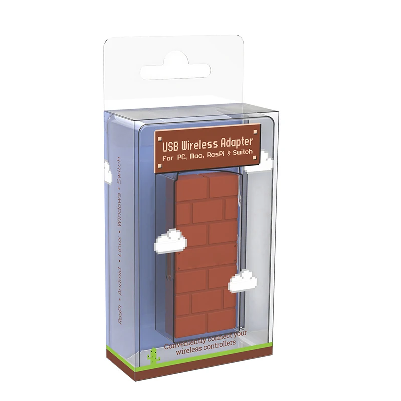 Беспроводной Bluetooth адаптер 8bitdo USB для Windows Mac Raspberry Pi и Nintendo Switch поддержка