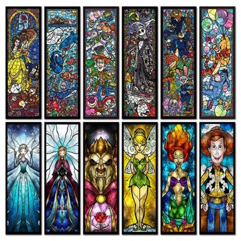 

Cartoon Character Princess diy Diamond Painting Full Round Rhinestone Embroidery Diamond Mosaic Kit Cross Stitch Wall Home Decor