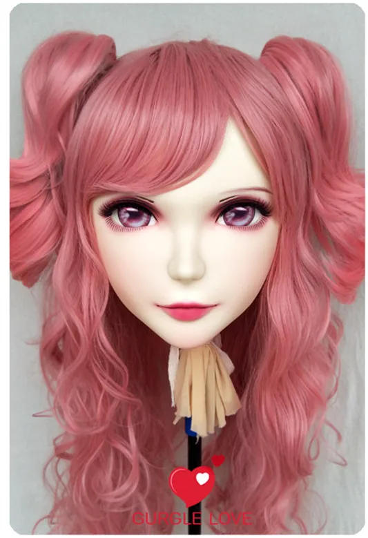 (GL050) милая полимерная полуголовная BJD маска кигуруми с глазами Косплей Аниме