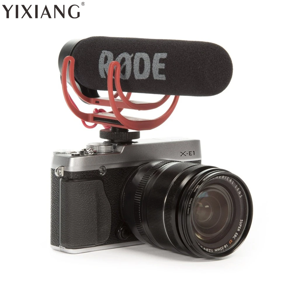 

YIXIANG DSLR Microphone Rode VideoMic Go Video Camera Microphone for Canon Nikon Sony Microphone Rode Go Rycote Video Mic