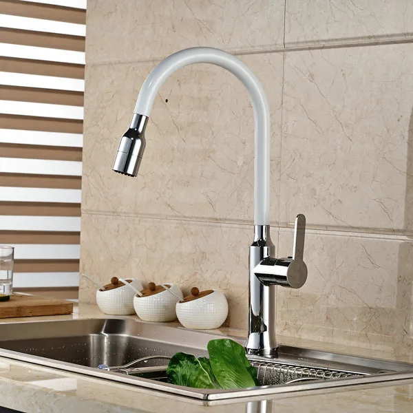 White Kitchen Faucets Pull Down online get cheap white kitchen sink faucet -aliexpress White Kitchen Faucets Pull Down online get cheap white kitchen sink faucet -aliexpress