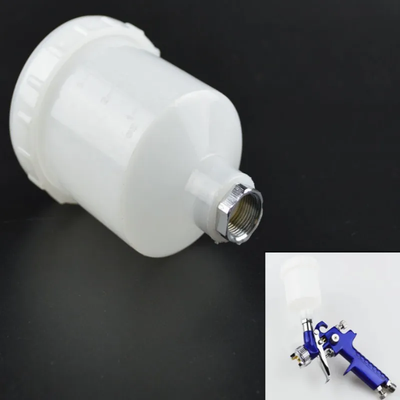 Weta spray gun pot 125ml plastic Thicken Paint Pot upper Spray Gun Cup Pneumatic Tool Accessories | Инструменты