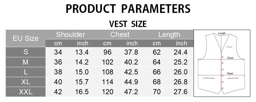 vestsize