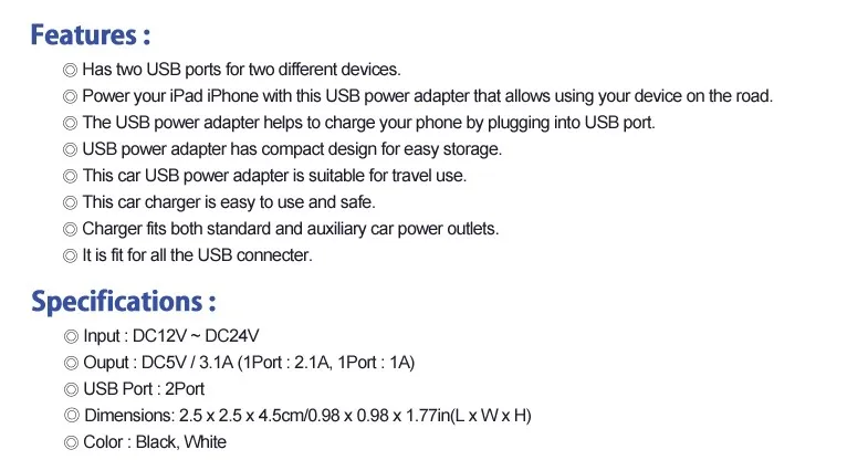 Car charge