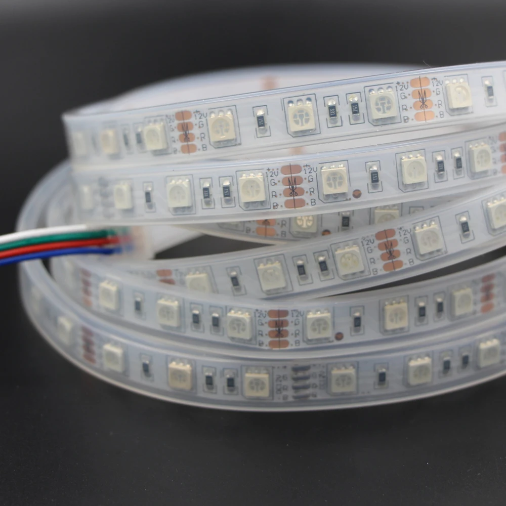 Us 0 65 34 Off Outdoor Commercial Led Strip Flexible Lights Smd5050 Color Changing Pool Underwater Rope Light Non Ip65 Ip67 Ip68 Waterproof In