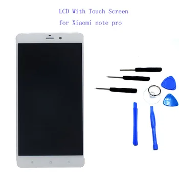 

2Pcs/lot Lcd display +touch glass digitizer assembly for xiaomi Note Pro 5.5" replacement screen free shipping+Free Tools