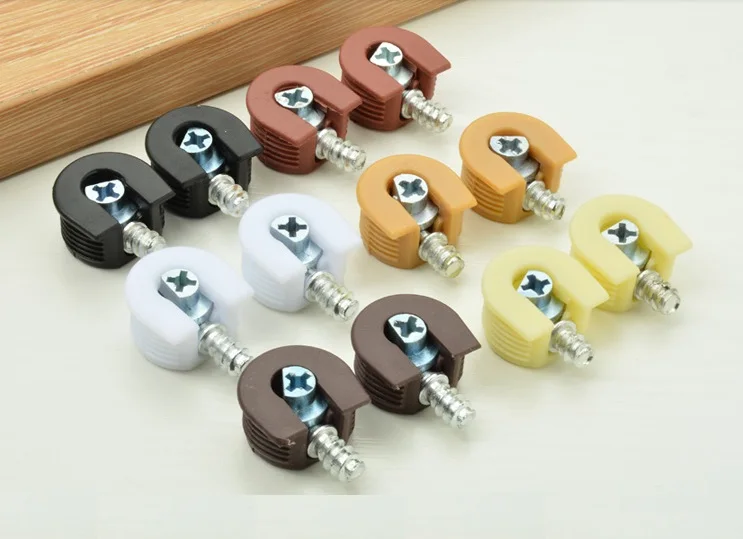 100PCS/LOT Premintehdw Cam Lock Furniture Kitchen Shelf Support