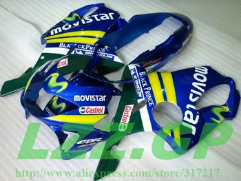 

Injection ABS Fairing for HONDA CBR600 F4 99 00 CBR600F4 1999 2000 CBR600 99 00 motorcycle fairing kits Blue green #S552A LZZ.GP