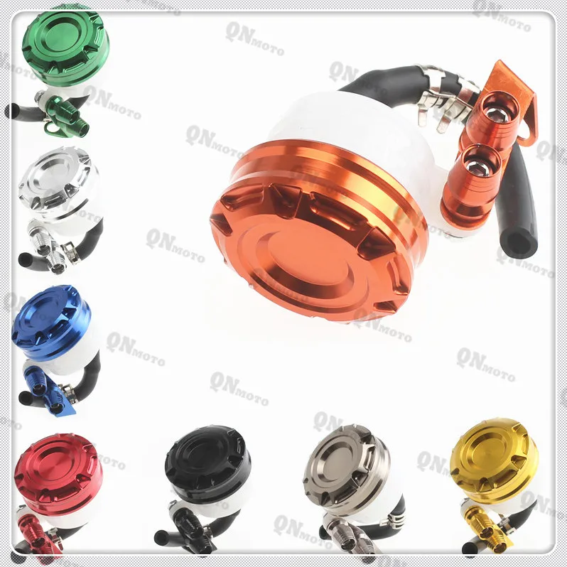 Motorcycle Front Brake Fluid Reservoir Clutch Tank Oil Fluid Cup For H