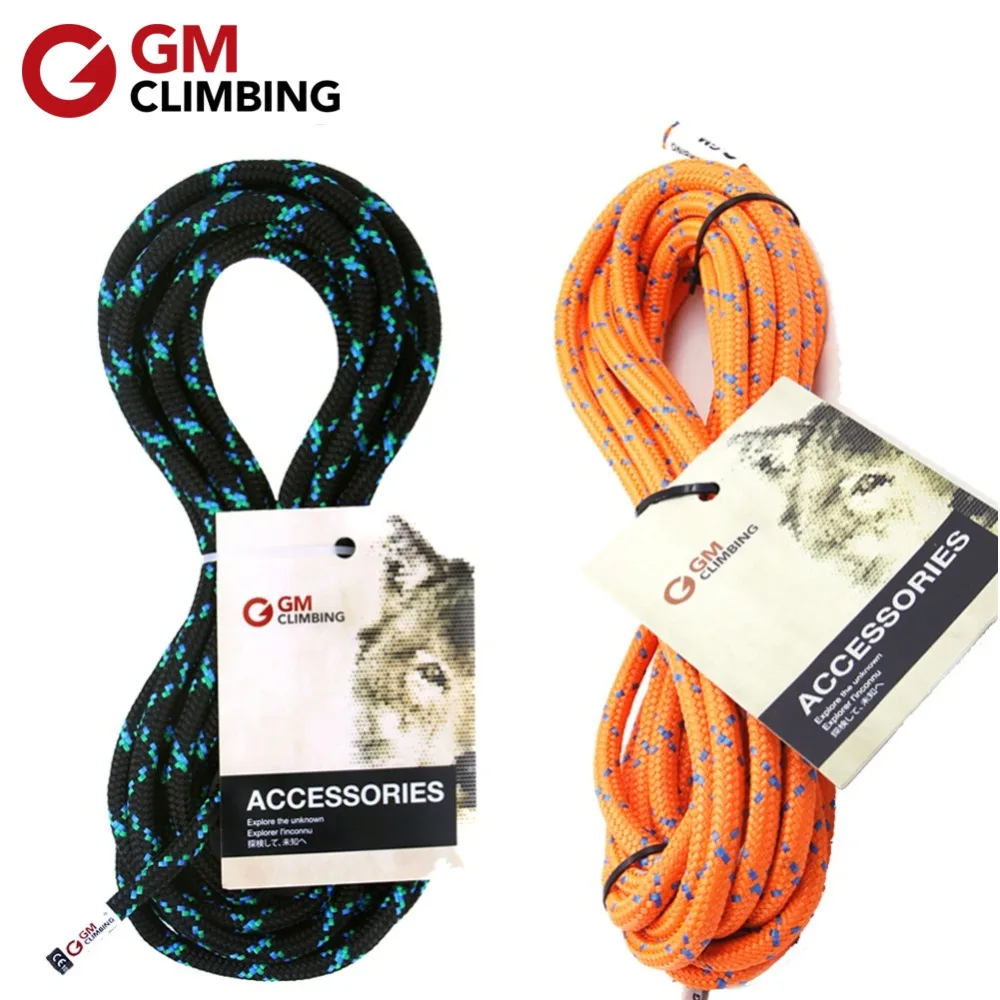 Gm Climbing 8mm Accessory Cord Rope 19kn Ce Uiaa Outdoor Rock Climbing