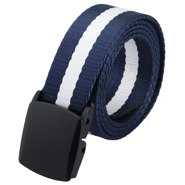 NEW Men's Polyester Belt blue&whitein Men's Belts from Apparel