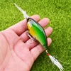 1Pcs crank Fishing Lure 11cm 18g feather Treble Hooks tackle Artificia Hard bait Pesca Crankbait Fishing Long Tongue Minnows ► Photo 3/4