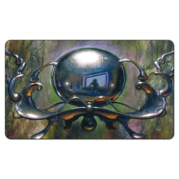 

Chrome Mox Magical Board Games Playmats,Rubber Table Pad, Gathering Custom Playmat with Free Bag