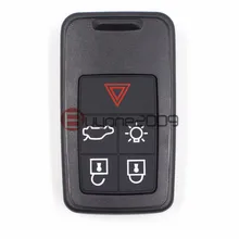 Keyecu Replacement Remote Car Key 5 Button for Volvo S60 S80 XC60 FCC KR55WK49266