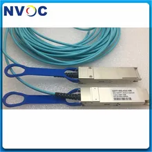 30M(98ft) Mellanox MC2206310-030 совместимый 40G QSFP+ AOC кабель OM3 50/125 активный оптический кабель