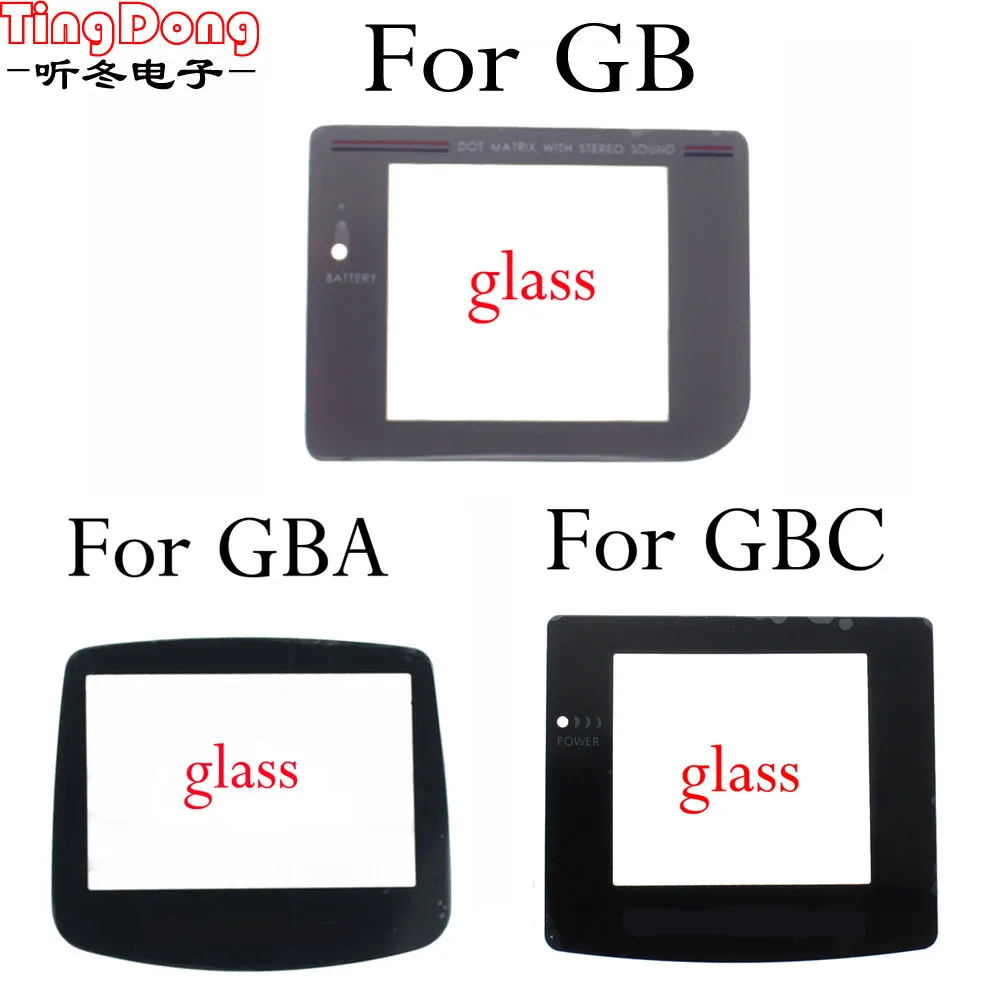 TingDong Glass Lens For Nintend Gamboy Advance consoles Screen Protector Cover GBA GB GBC | Электроника