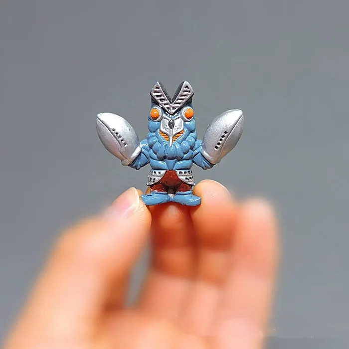 5 шт./лот анимация маленький Q Ultraman Superman ПВХ кукла украшение торт куклы