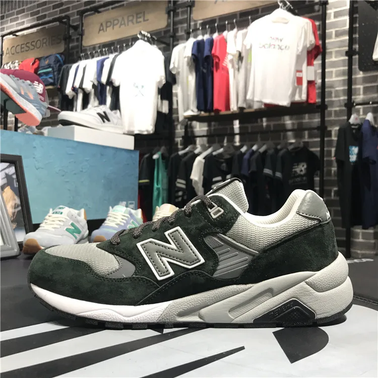 New Balance/nb 580 Мужская обувь для бега женская обувь для отдыха кроссовки Mrt580ds/nv/gy/gk