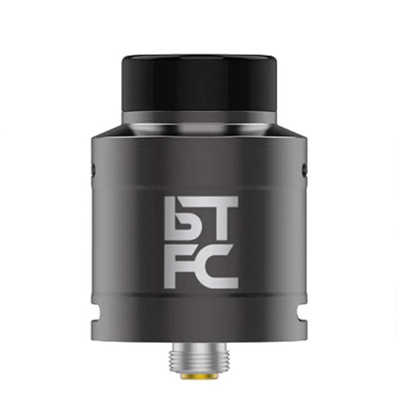 Augvape BTFC RDA распылитель 25 мм диаметр 33 мм высота верхний нижний воздушный поток аромат чеканка электронная сигарета распылитель для электронной сигареты резервуар - Цвет: Gun Metal