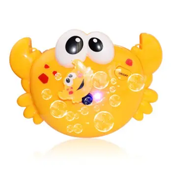 

Bubble Machine Tub Big Crab Crab Automatic Bubbles Maker Blower Music Song Bath Toy for Baby