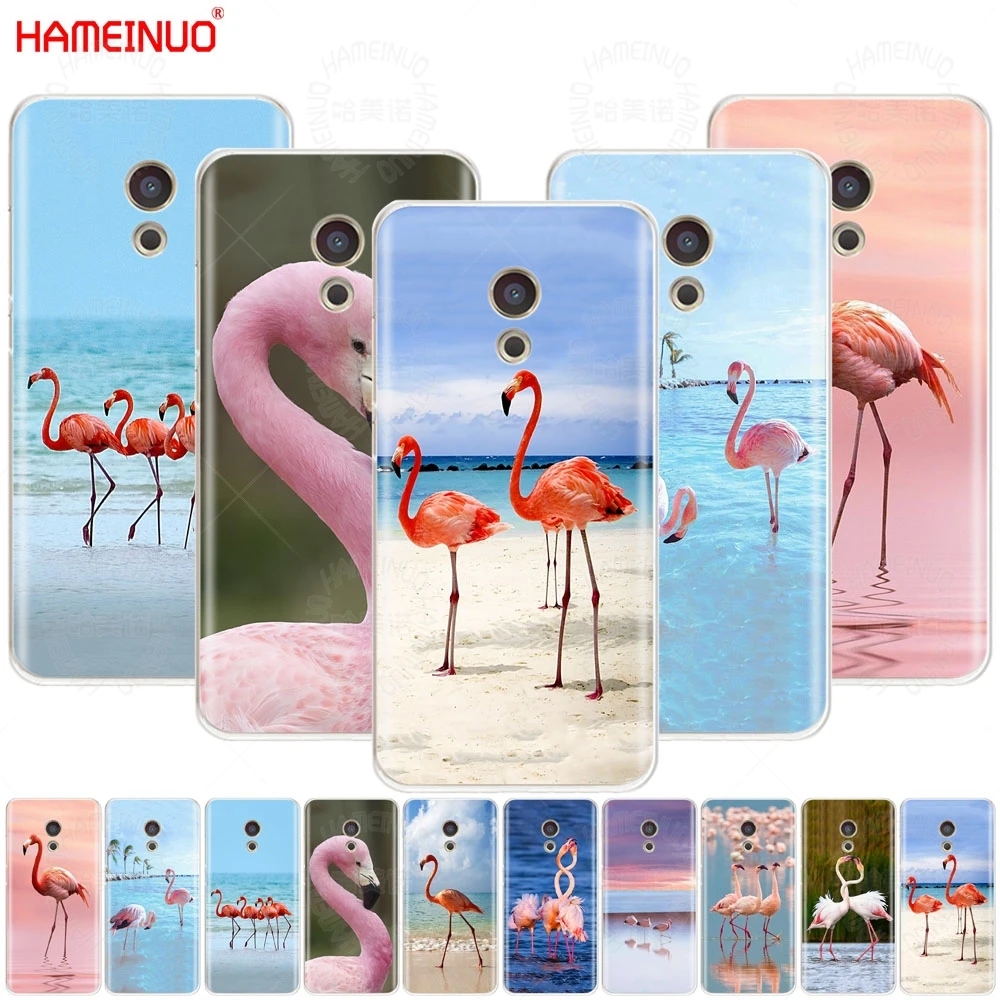 HAMEINUO красивый чехол с фламинго для Meizu M6 M5 M5S M2 M3 M3S MX4 MX5 MX6 PRO 6 5 U10 U20 note plus | Мобильные