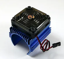 Hobbywing 1 8 Car Motor Radiator 5V Cooling Fan Cooler for 4465 Motor for RC Car