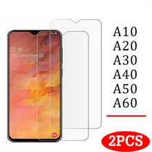 2 шт. абсолютная новинка! Премиум закаленное Стекло Крышка для samsung Galaxy A70 A50 A40 A30 A20 A20E A10 Экран Защитная пленка для J4 J6 A6 A7 A8