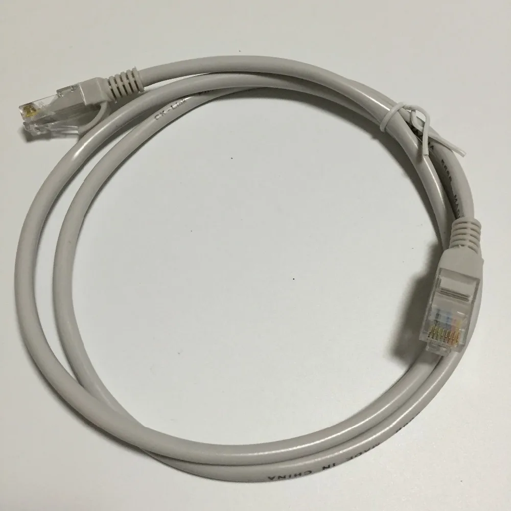 

NEW 1m Cat5E Network LAN Ethernet RJ45 Cable Patch Cord for Router Switch 3 Feet CCTV DVR NVR RJ45 Cable