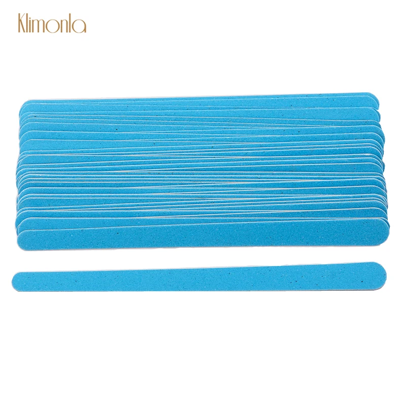 

50pcs/lot Professional Nail Art Sanding Buffing Strips 150/150 Nail File Double-sided Nail Polishing Tools