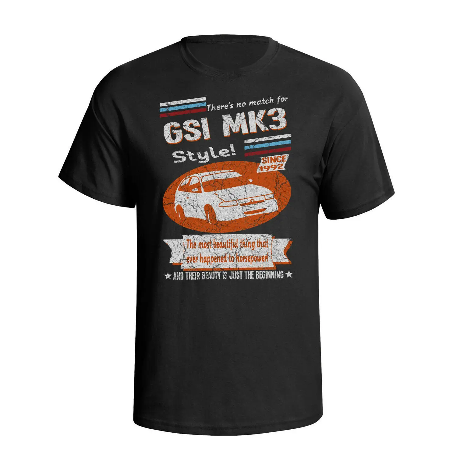 

Vauxhall Astra Gsi mk3 1992 Retro Style Mens Car T-Shirt