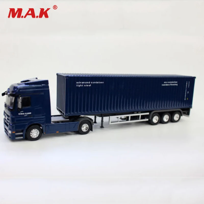 

1/50 Scale Alloy Container Truck Shipping Transport Vehicles Model Diecasts Metal Model Toys for Fans Children Collection Gift