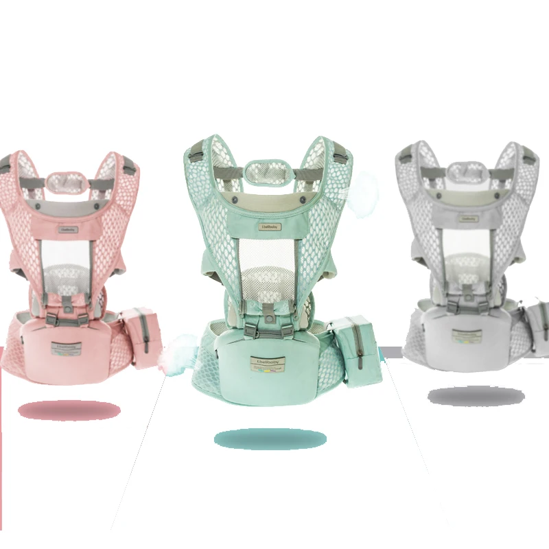 

Baby Carriers Breathable Mesh Safety Anti-slip Baby Hip Seat Orthopedic Recommend Kangaroo Bag for Baby Soft Waist Stool