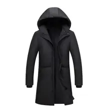 new men white duck down long jackets men Winter long parkas Waterproof windproof hooded coat male High quality thicken coats цена new men white duck down long jackets men Winter long parkas Waterproof windproof hooded coat male High quality thicken coats цены онлайн