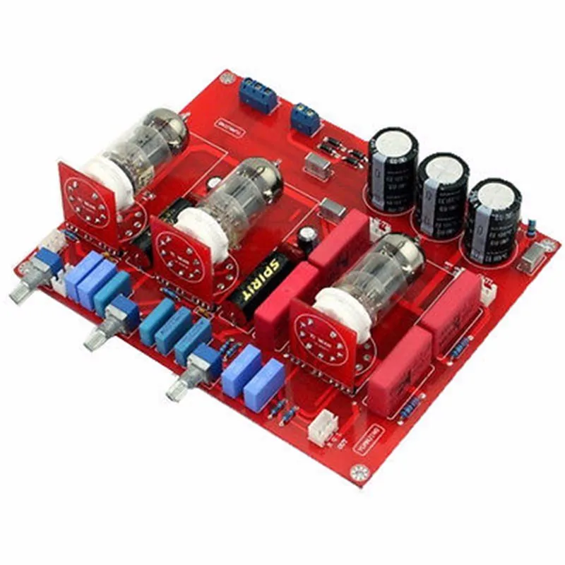 Free shipping 6N1 Hifi Tube Amplifier Board Tone Preamplifier Board