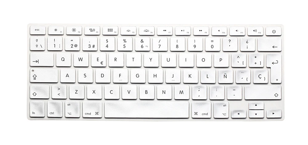 EU версия испанская клавиатура крышка для Macbook A1369 A1466 A1502 A1286 A1502 A1425 A1398 Air Pro retina 13 1" Беспроводной A1314
