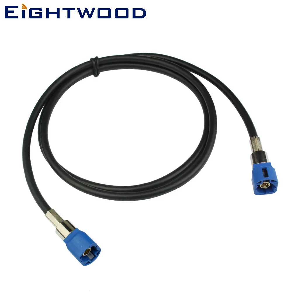Eightwood Новая высокоскоростная передача автомобиля FAKRA HSD C сигнал синий LVDS 3m