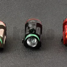 Тактический светодиодный светильник для оружия с лазерным прицелом зеленый красный лазерный прицел с адаптером 1913 UNIV