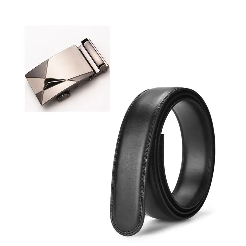 

Fashion Designers Men Automatic Buckle Leather luxury Belt Business Male Alloy Buckle Belts for Men Ceinture Homme