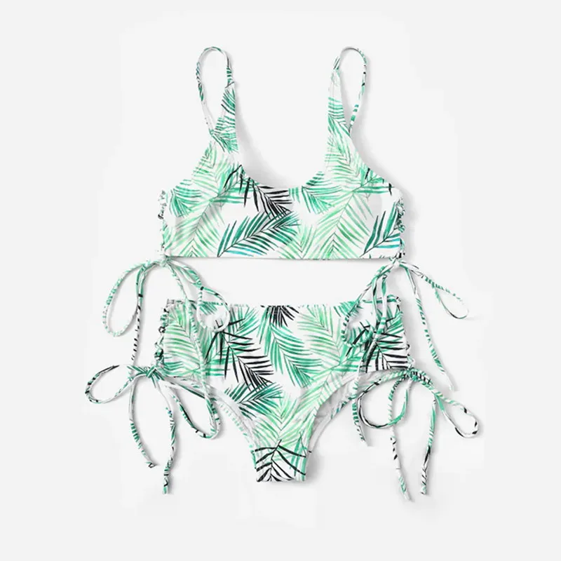 

Peixevodor Bikinis Set Swimwear For Women Push Up Swimming Bench Bathing Suits Two Pieces Swimsuits