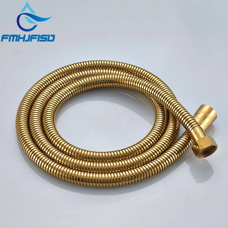 Stainless Steel 1.5m Flexible Shower Hose Bathroom Water Pipe Chrome